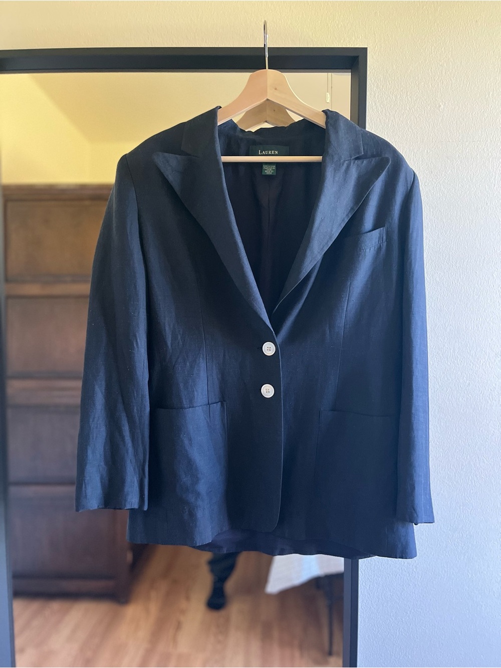 Vintage Silk Ralph Lauren Blazer